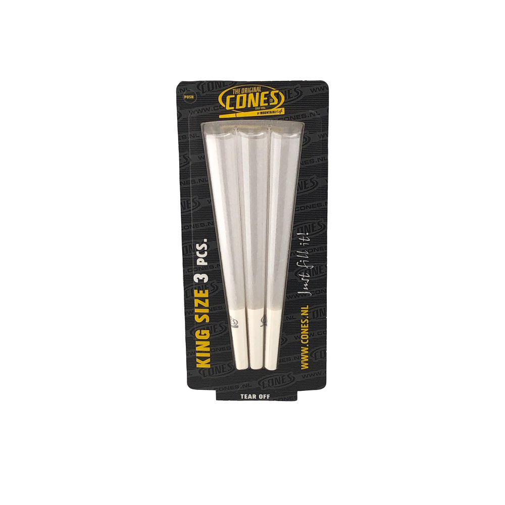 Cones 3 pcs, King Size De Luxe
