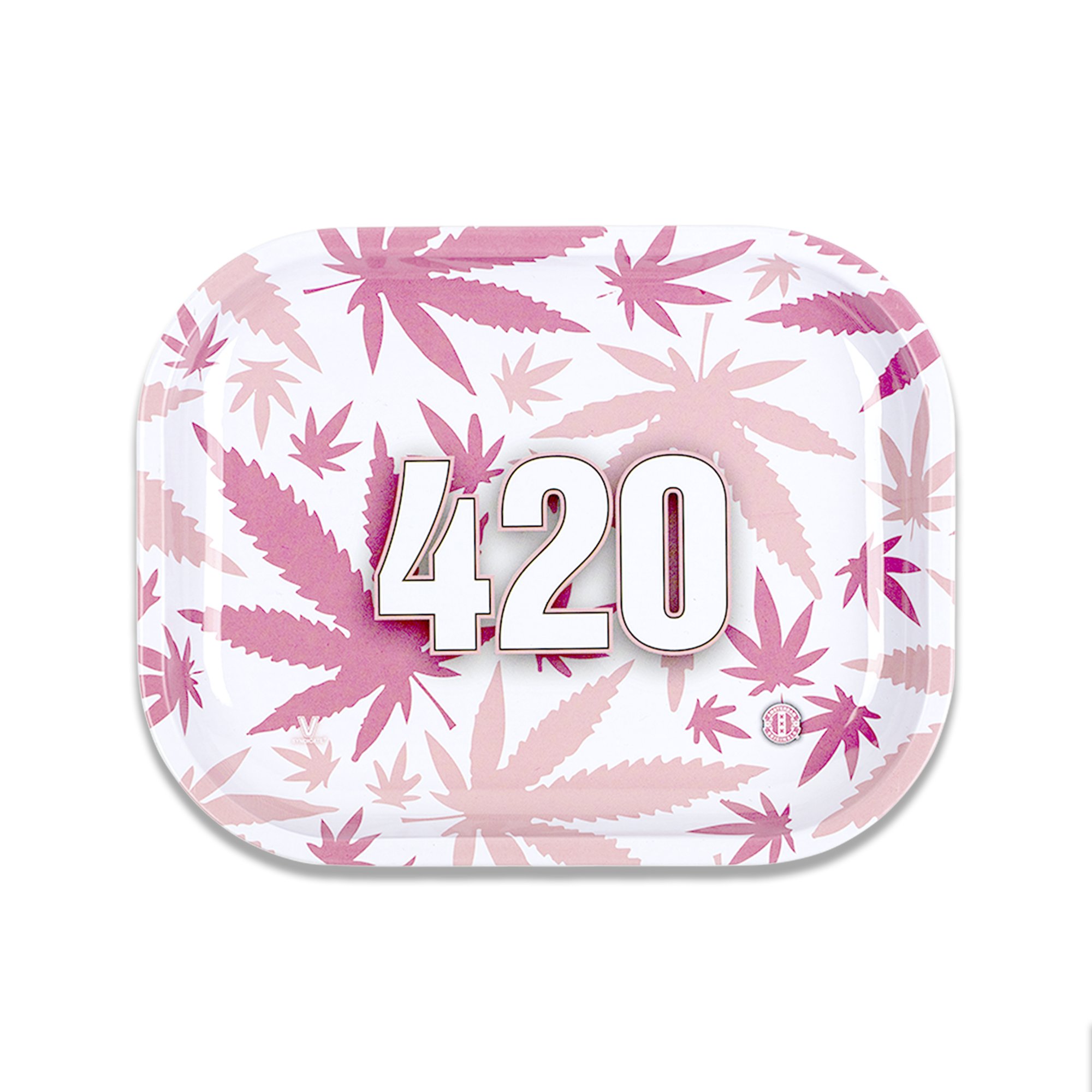 Rolling Tray 420 pink