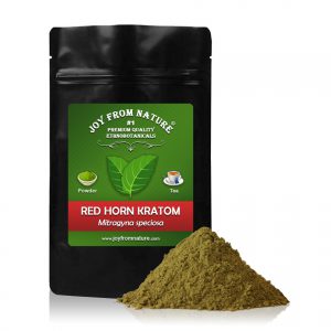 White vein kratom from Bali, powdered and easy to use